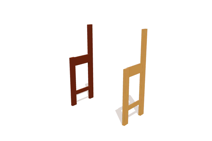 Step 2: assemble right side frame, new parts highlighted